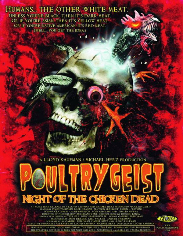 Смотреть онлайн Атака куриных зомби Poultrygeist: Night of the Chicken Dead