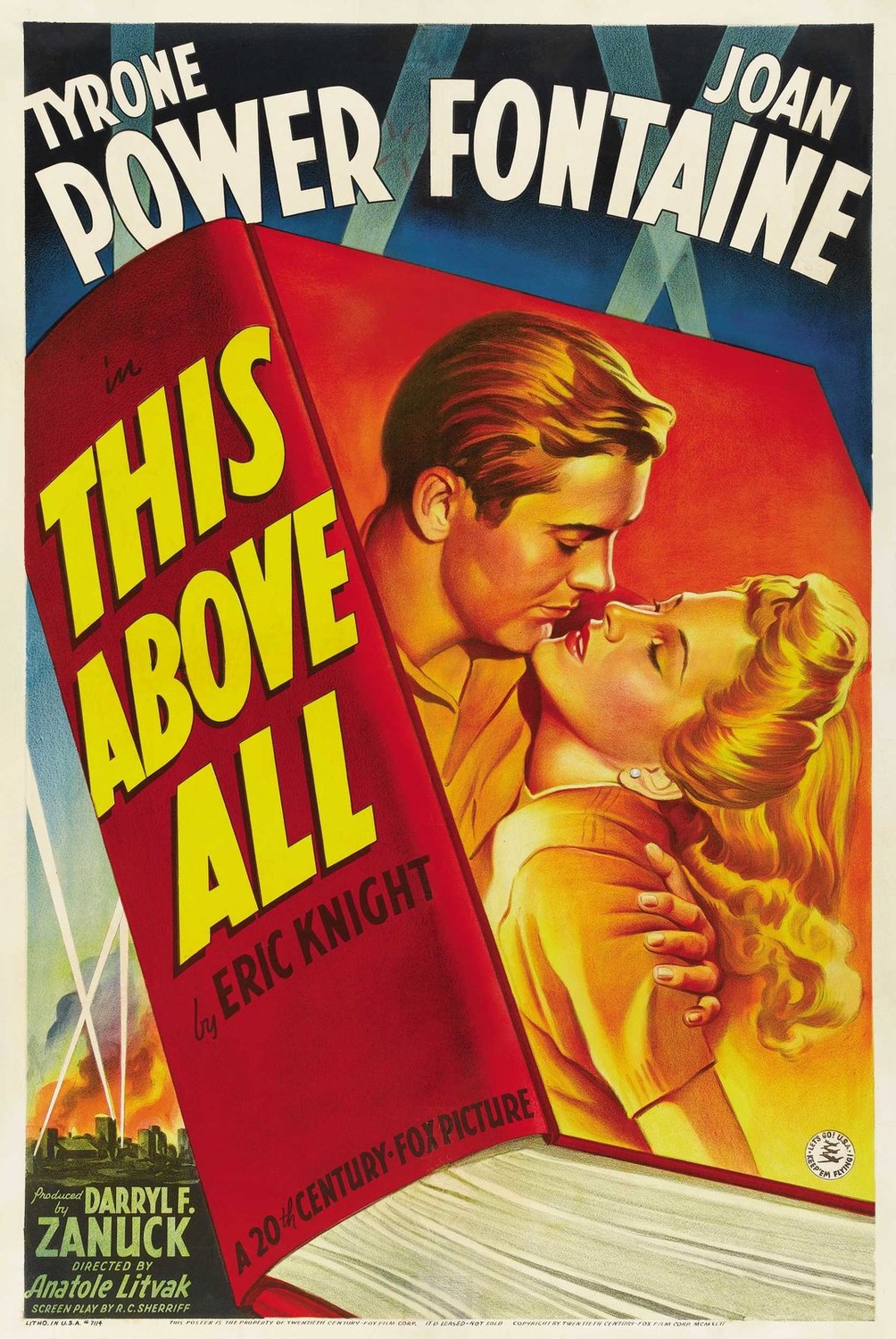 Смотреть онлайн Превыше Всего Фильм This Above All. (1942) Онлайн