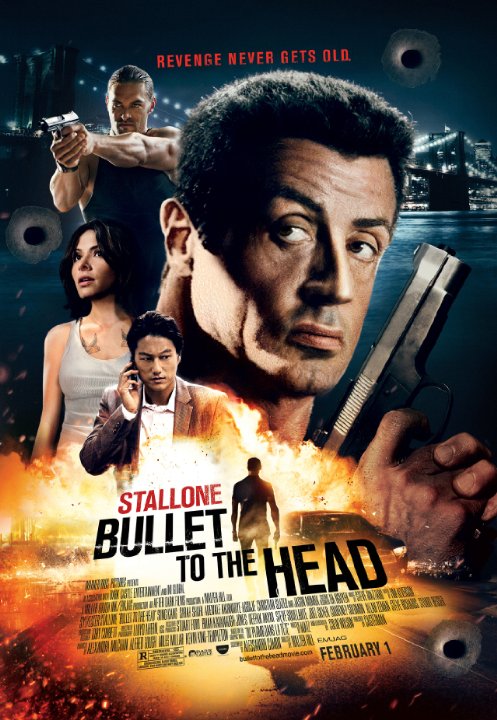 Смотреть онлайн Онлайн Неудержимый / Bullet to the Head 2012, боевик, триллер, криминал, LowHDRip