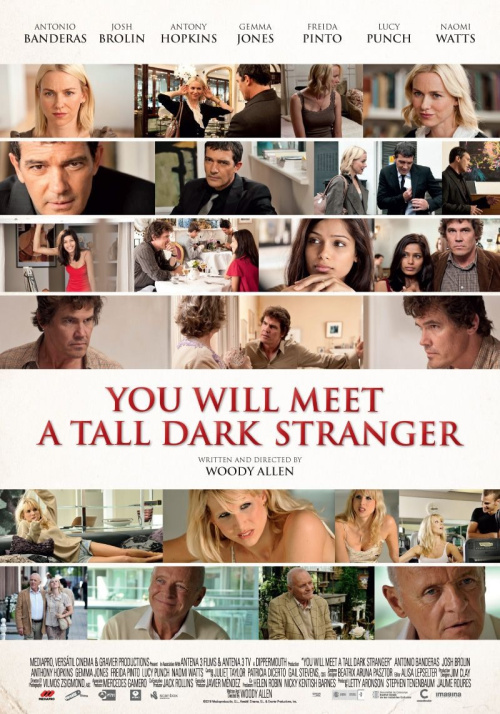 Смотреть онлайн Ты встретишь таинственного незнакомца (2010) You Will Meet a Tall Dark Stranger